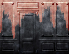 Чёрные фотообои Factura Ar-Deco PALAZZO 8